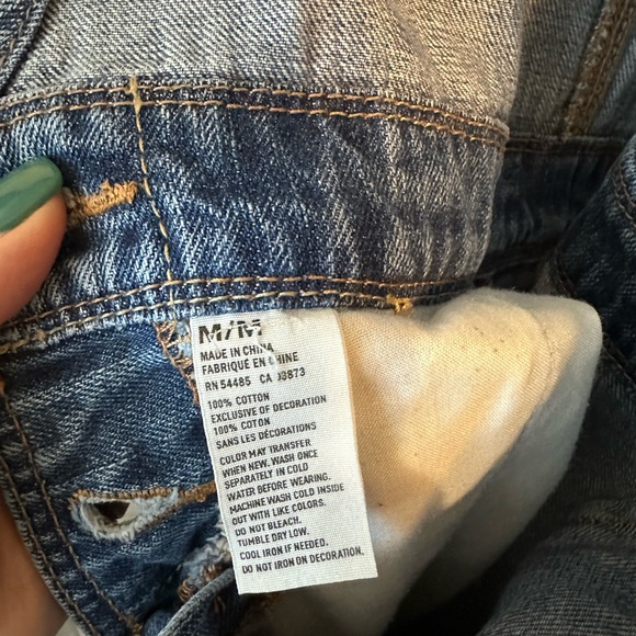 AEO live your life overalls Overalls American Eagle Denim Overall. Size medium - Picture 8 of 10